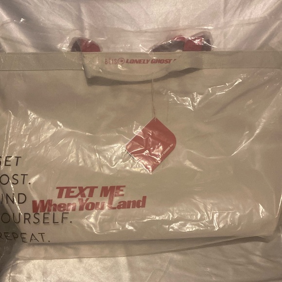 BEIS Handbags - Beis X Lonely Ghost travel tote bag